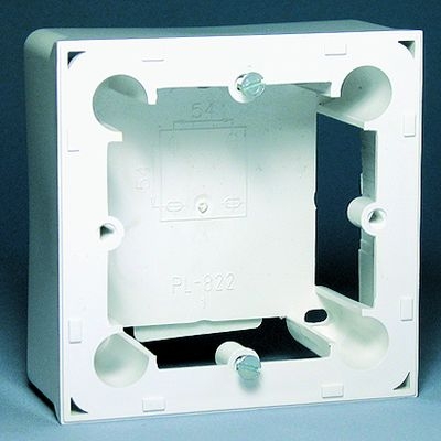 Kontakt-Simon Puszka n/t pojedyncza MPN1/11 biała - MPN1/11