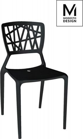 Modesto Design MODESTO krzesło VIND czarne - polipropylen