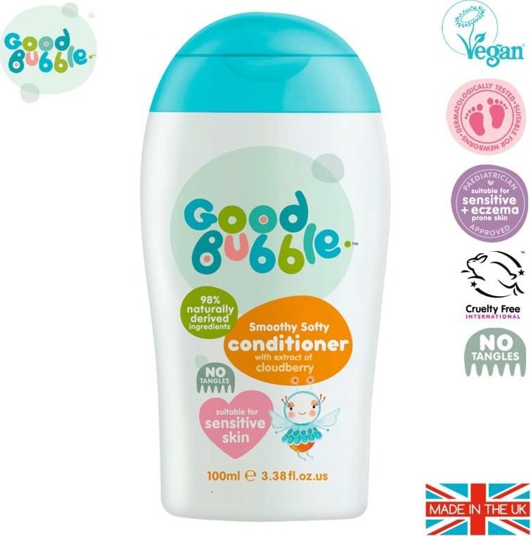 Good Bubble Good Bubble Organiczna odżywka wegańska do pielęgnacji włosów Noworodka i NiemowlakaCloudberry 100 ml