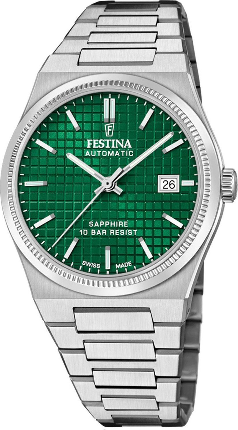 Zegarek Festina Zegarek męski Festina F20028-3 srebrny