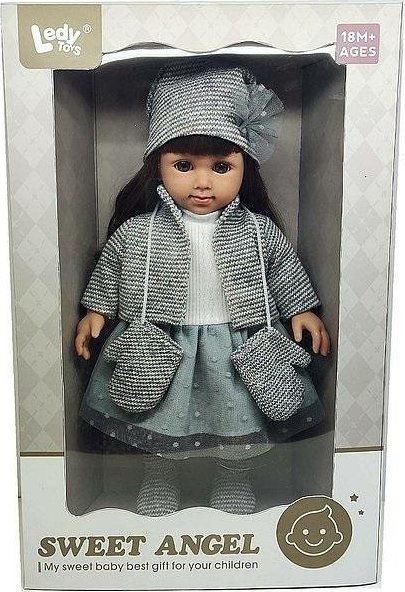 Lalka w zimowym ubranku 35cm