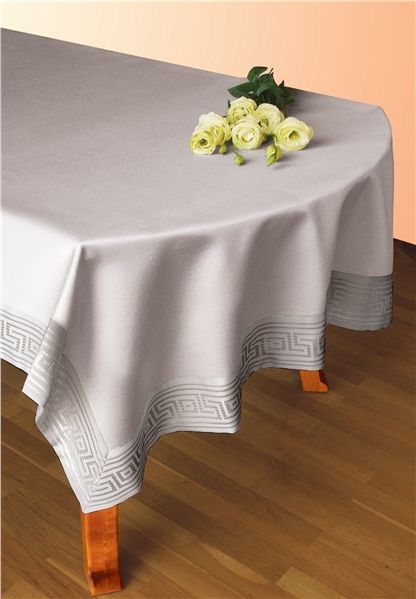 Greno Obrus Greno Teflonowany 150x220 Greek Popielat