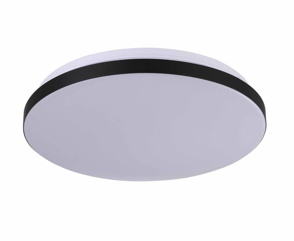 Okrągła lamp sufitowa Babilon LP-335/1C M 4BK Light Prestige LED 24W 4000K biała
