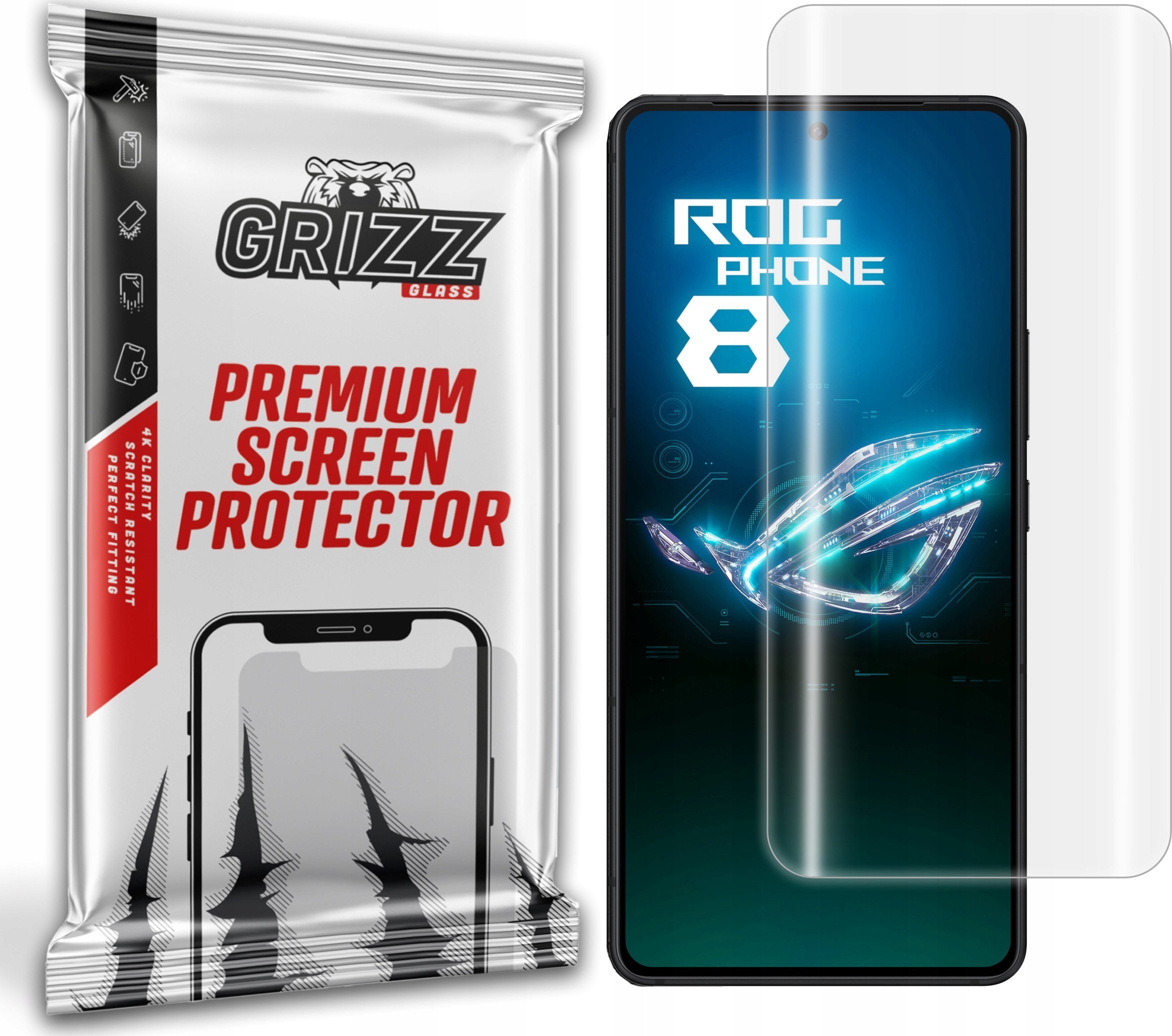 GrizzGlass Folia hydrożelowa GrizzGlass Hydrofilm do Asus ROG Phone 8