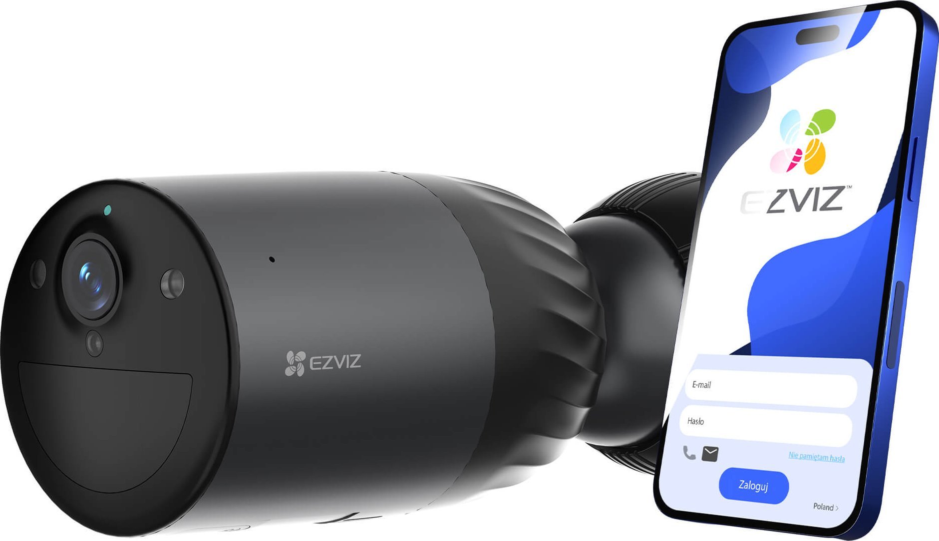 Kamera IP Ezviz Kamera z własnym zasilaniem WiFi 8 Mpx EZVIZ eLife BC1C 4K Pro