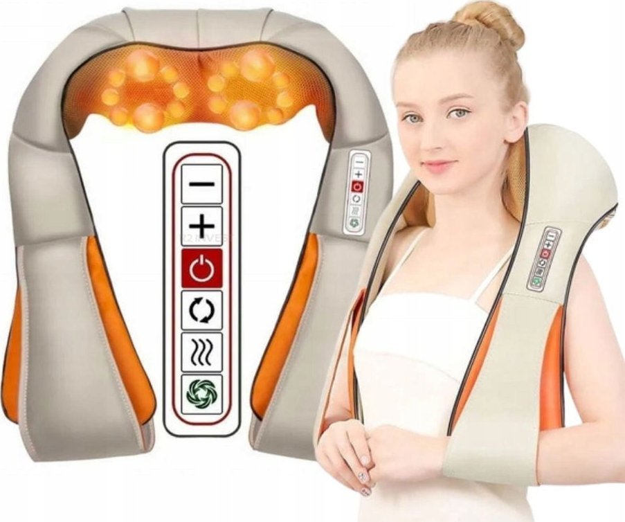 MARK1 Uniwersalny masażer szyi i karku z 2 głowicami M01 0,2kg