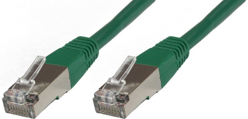 Microconnect STP60025G kabel sieciowy Zielony 0,25 m Cat6 F/UTP (FTP)