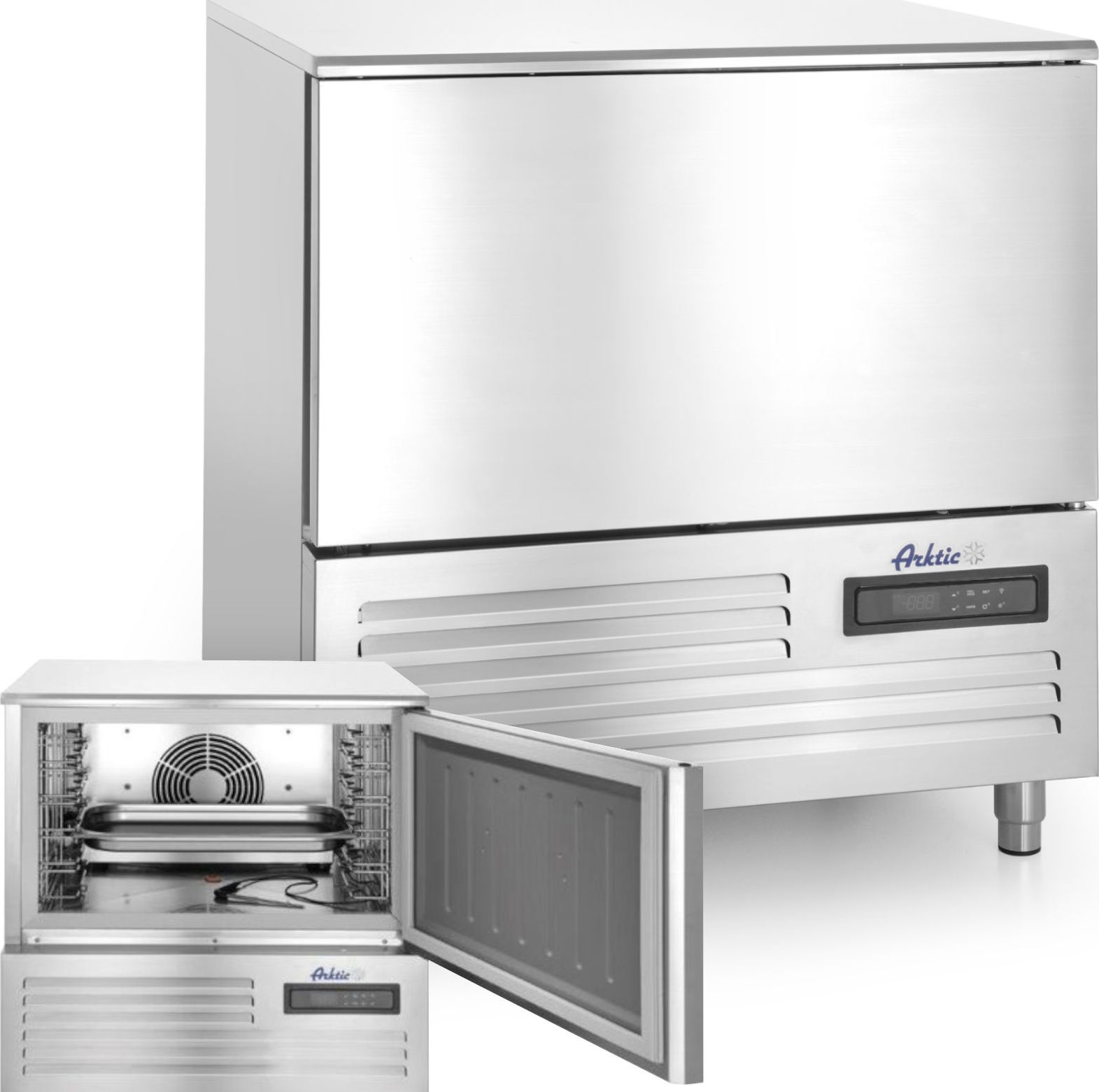 ARKTIC Schładzarka szokowa z termostatem ze stali nierdzewnej 5x GN 1/1 lub 5x 600x400 mm- Hendi 236123 Schładzarka szokowa z termostatem ze stali nie