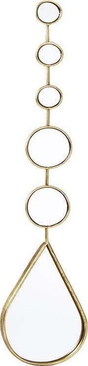 Pigmejka Lustro dekoracja lustrzana złota