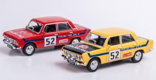 Daffi Kolekcja PRL-u Fiat 125P - Rajdowe, 2 kolory