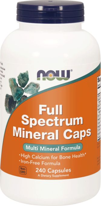 NOW Foods Full Spectrum Minerals 240 kapsułek