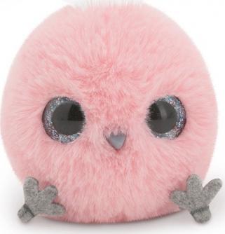 Orange Toys Przytulanka ptaszek WHOzie 8cm z zawieszką różowy