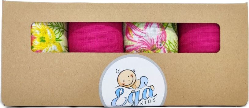 EGA ZESTAW PIELUSZKI TETROWE ECO 70 x 80 cm 4 szt