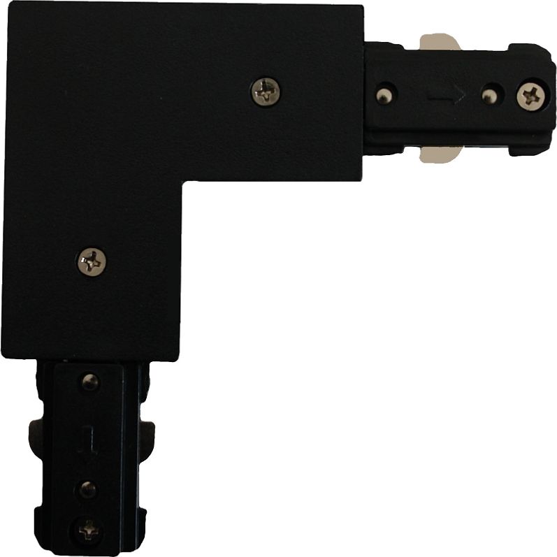 Light Prestige Kątowy łącznik L do szyn Light Prestige LP-552-S-BK