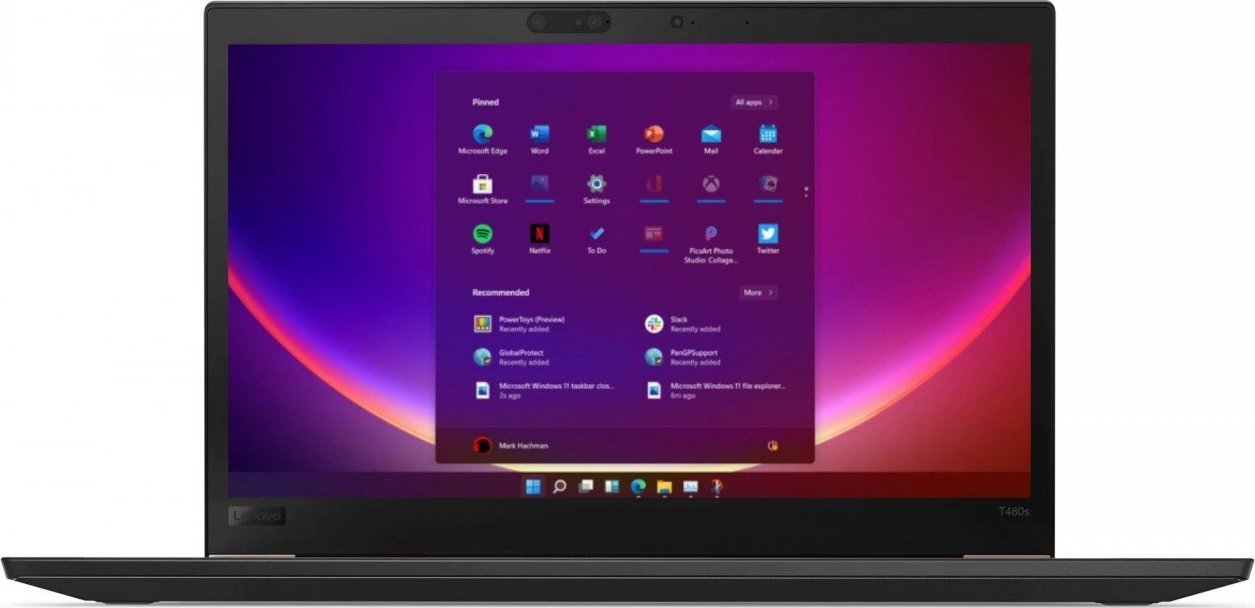 Laptop Lenovo ThinkPad T480s i5-8350U 8GB 256GB SSD NVMe Dotykowy FullHD IPS Win11