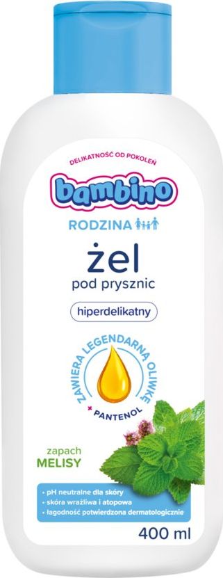 Bambino Żel pod prysznic Rodzina Melisa 400ml