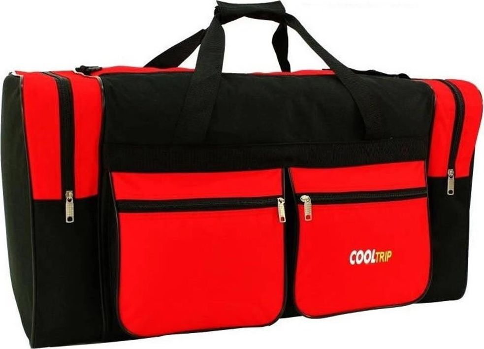 Pellucci Torba podróżna podręczna PELLUCCI RGL M17 Czerwono Czarna uniwersalny