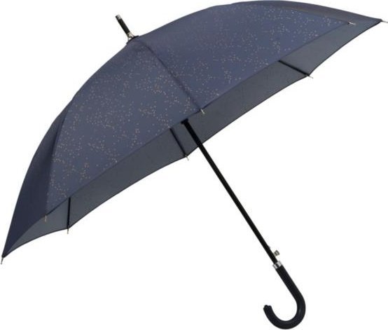 Fresk Parasolka Złote kropki Indigo