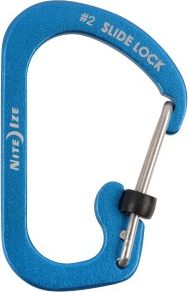 Nite Ize SLIDELOCK ALUMINIOWY KARABIŃCZYK #2 NIEBIESKI