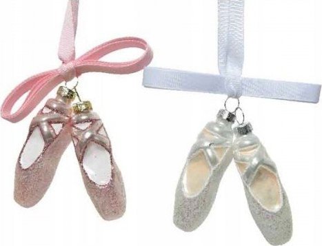 Kaemingk Bombka choinkowa zawieszka baletki 2 szt.