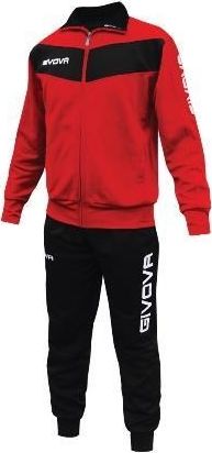 Givova Dres sportowy Visa Givova czerwono-czarny XS