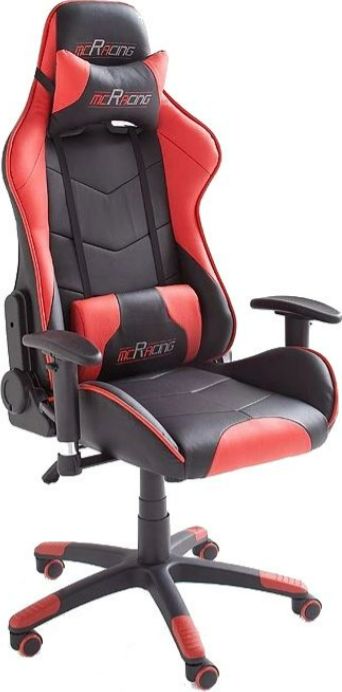 Fotel MCA Meble mRACING 5 czerwony (62495SR)