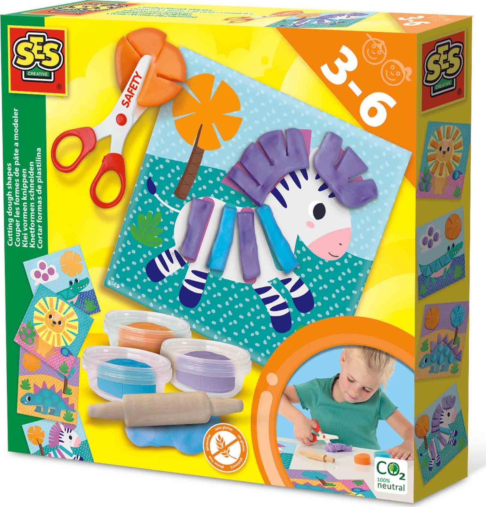 SES SES Wycinanie kształtów z ciasta 14640 46405