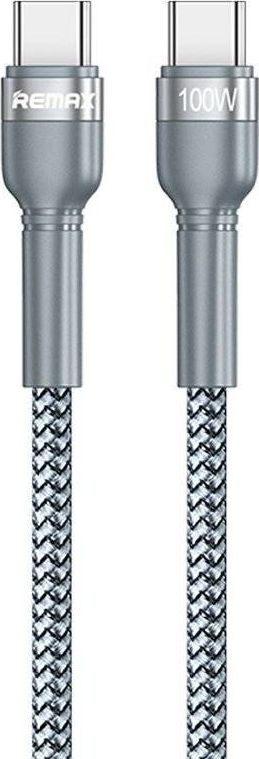 Kabel USB FREMAX USB-C - USB-C 1 m Srebrny (6954851206644)