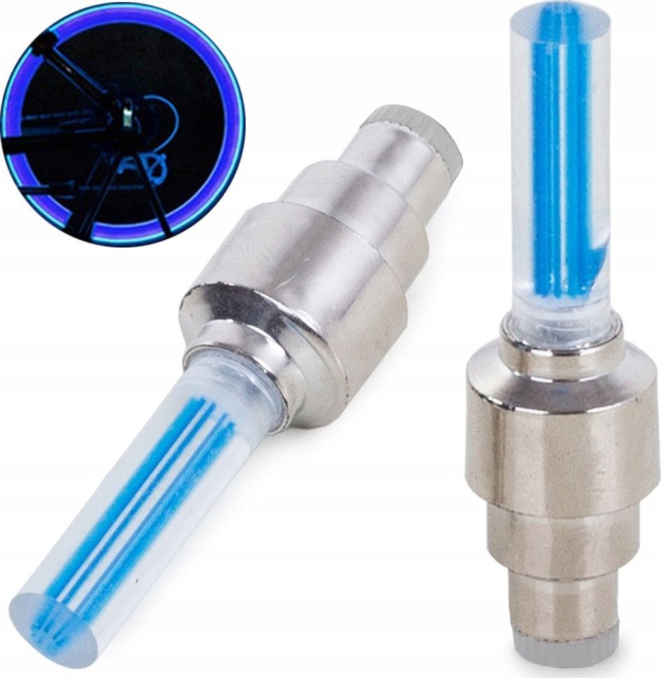 Verk WENTYLE ŚWIECĄCE ROWEROWE WENTYL NA KOŁO 2 SZTUKI