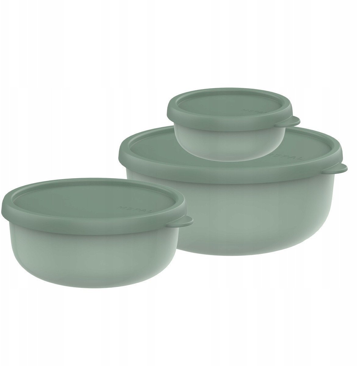 ZESTAW 3 POJEMNIKÓW LUMINA 2.0 250ML + 750ML +1500 ML NORDIC SAGE