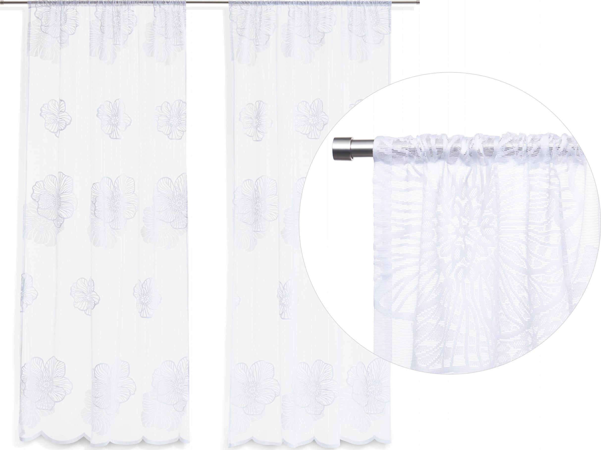 Konsimo Firana Zasłona Sypialnia 140x260cm zaslony KONSIMO