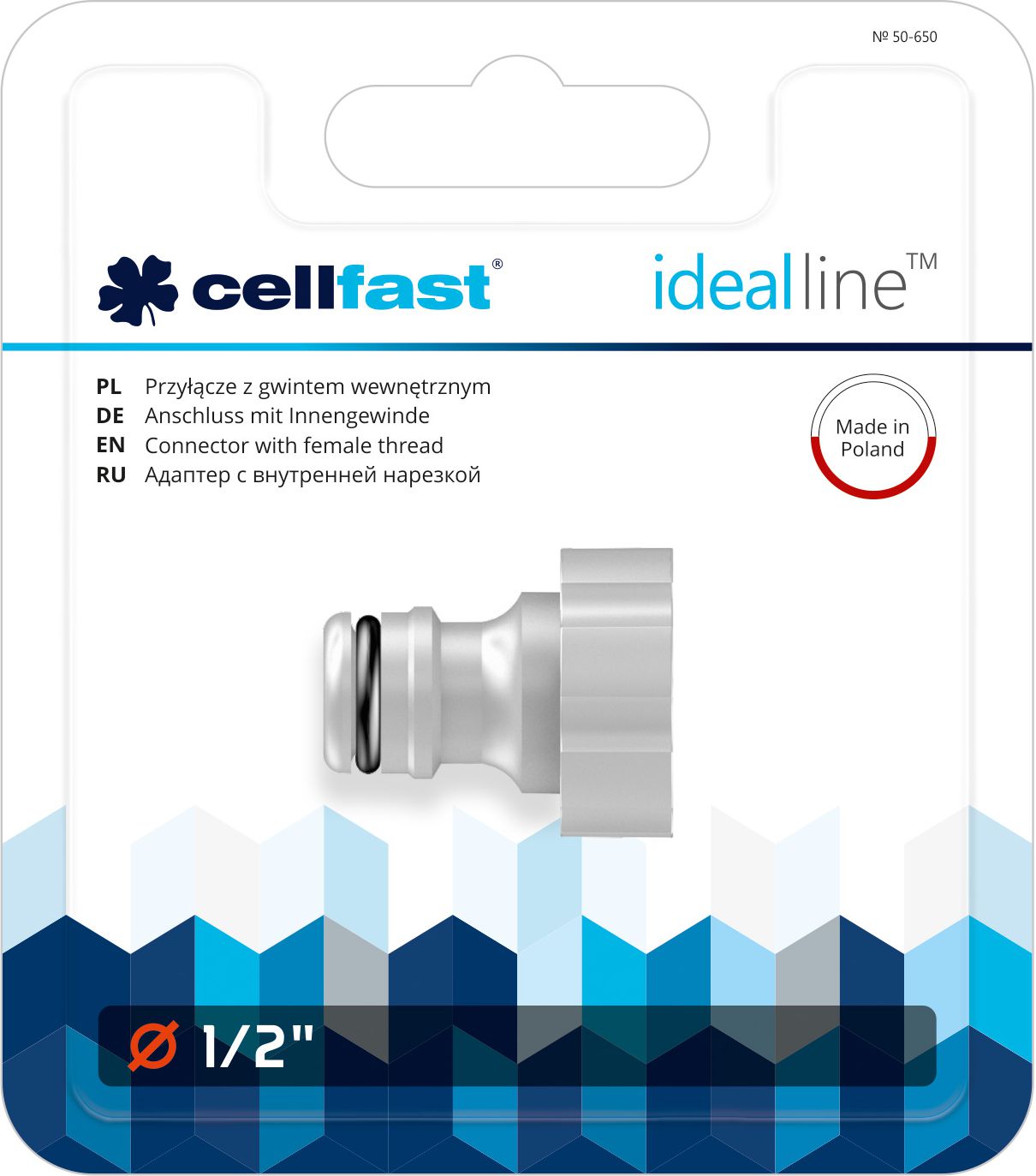 Cellfast Przyłącze z gwintem wewnętrzny 1/2" (50-650)