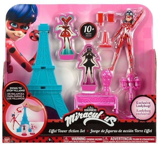 Figurka Miraculous Zestaw Wieża Eiffla (39850)