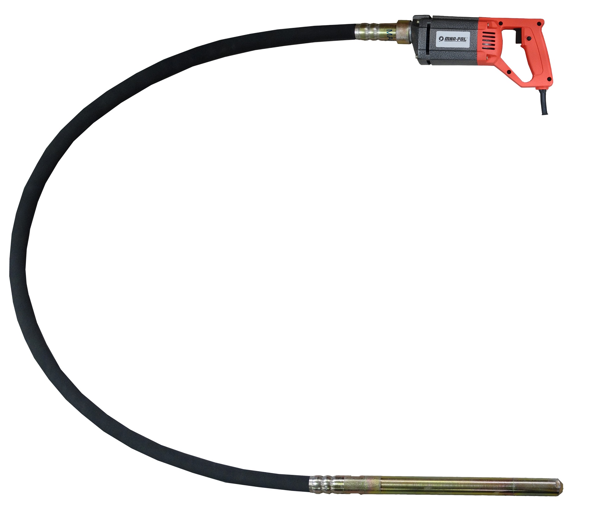 Mar-Pol Wibrator do betonu + wąż z buławą 35mm x 2m 1350W (79490)