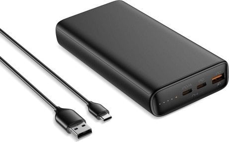 Veger VEGER powerbank 20 000 mAh PD QC3.0 5A 100W T100 (W2032C-100) czarny