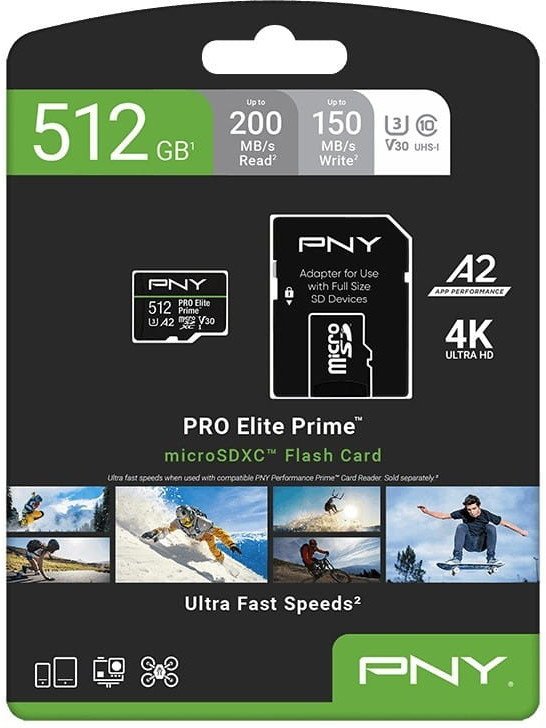 Karta pamięci microSDXC Elite Prime 512GB + adapter SD