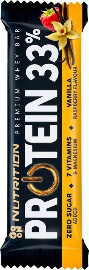 Sante Baton proteinowy Protein 33% -wanilia i malina- 50 g - Go On Nutrition