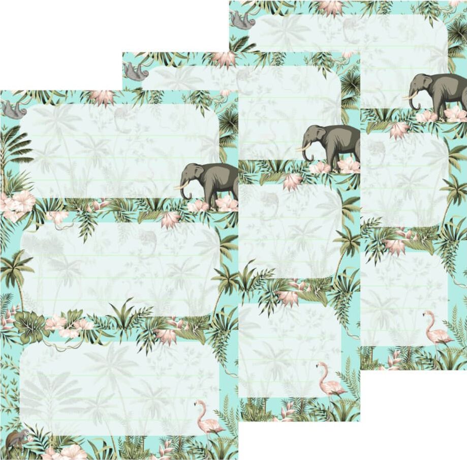 Herlitz Naklejki A szkolne Tropiki