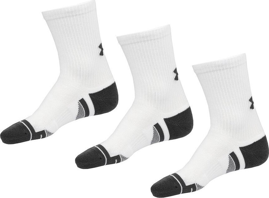 Under Armour Skarpety Under Armour Performance Tech 3 pary biało-czarne 1379512 100 XL