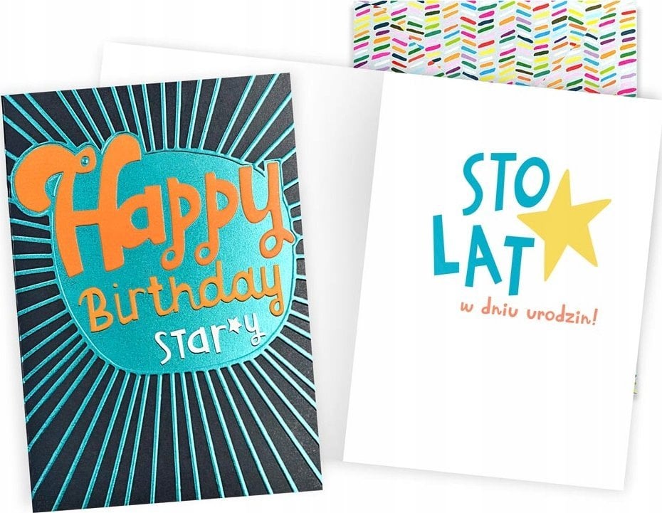 Teka Karnet Urodziny męskie