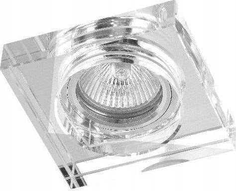 GREENLUX Faroform Crystal Glass-S FF002002.0 oczko halogenowe MR16 1x50W GU5,3, transparentny/lustrzany