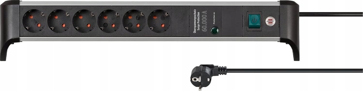 Listwa zasilająca Brennenstuhl ALU-Office-Line 6-krotny *DE*