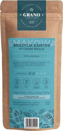 Kawa ziarnista Grano Tostado Smakowa Crem brule 500 g