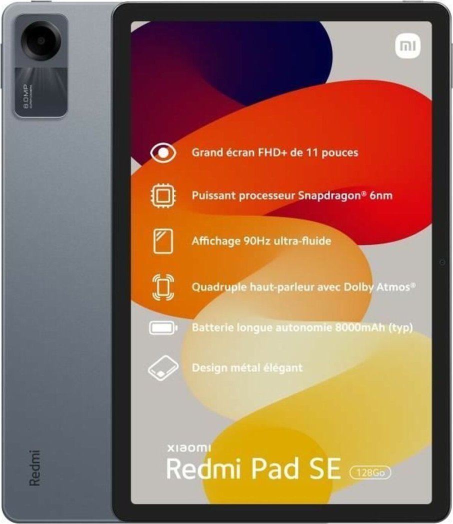 Tablet Xiaomi Redmi Pad SE 11" 256 GB Szary (S7198973)