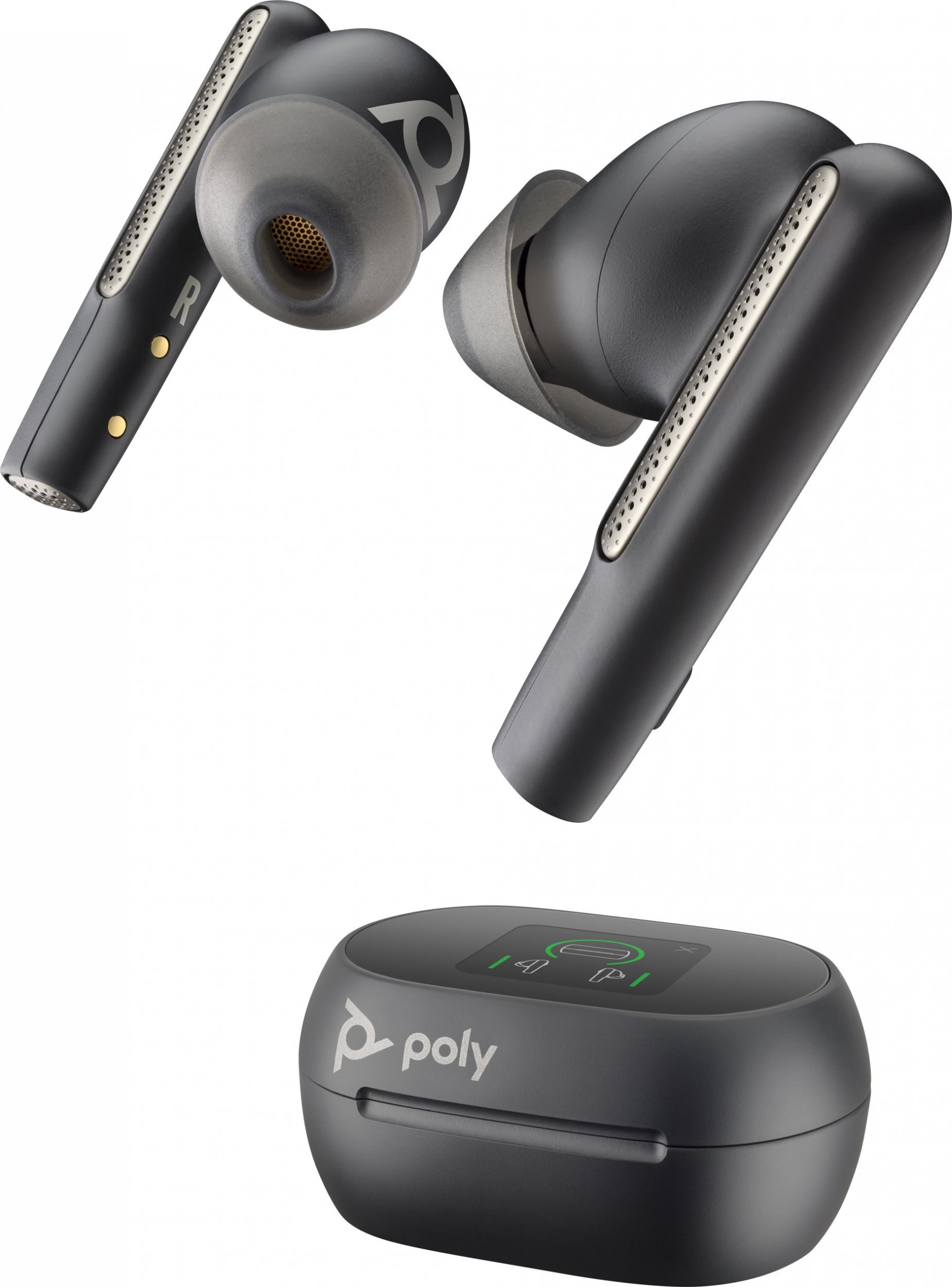 Słuchawki Poly Voyager Free 60+ UC czarne BT700 USB-C (7Y8G4A)