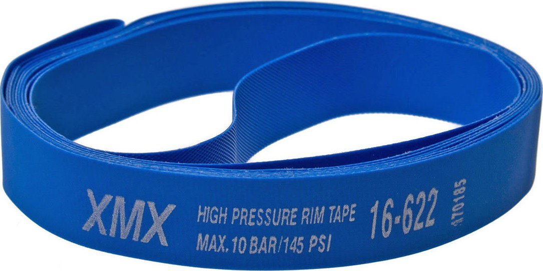 XMX Opaska Nylon na obręcz 28" 16x622mm, niebieska, wysokociśnieniowa 28" x 16 mm