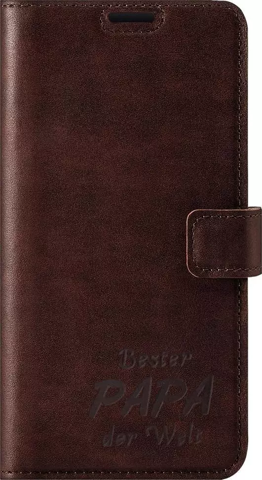 Surazo RFID Wallet case - Western Ciemny Brązowy - Bester Papa Sony Xperia 10