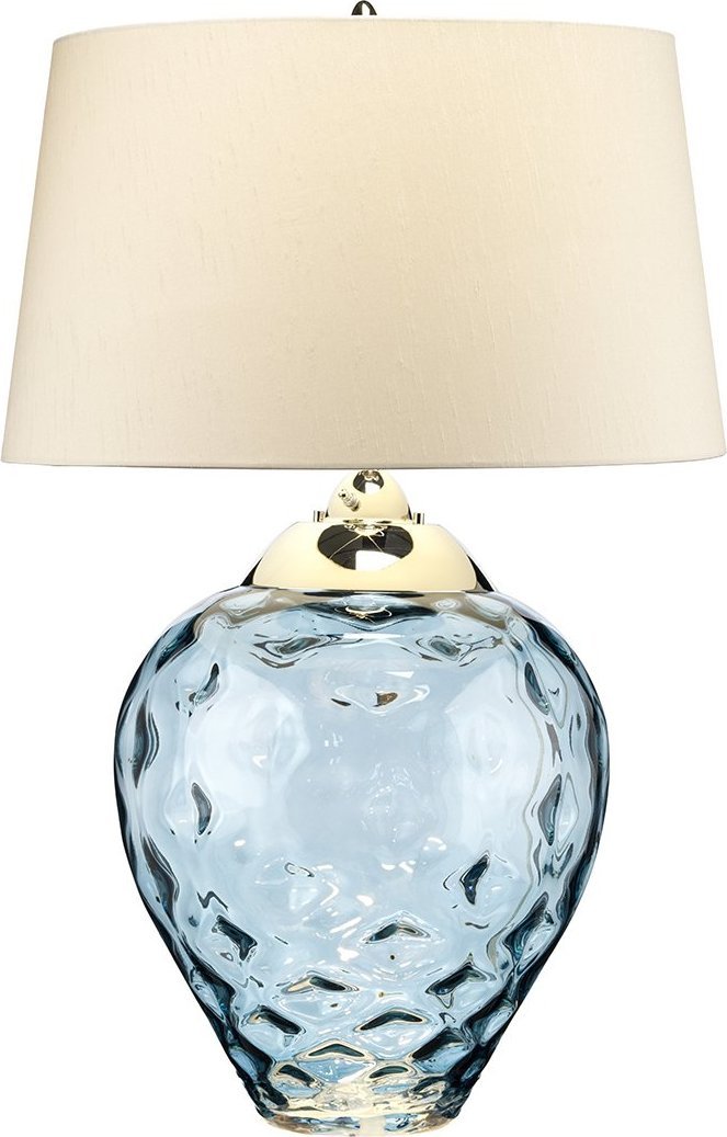 Lampa stołowa Quintiesse Duża lampa stołowa Samara - 2 źródła światła - Jasnoniebieska (QN-SAMARA-TL-LRG-BLU) - Quintiesse
