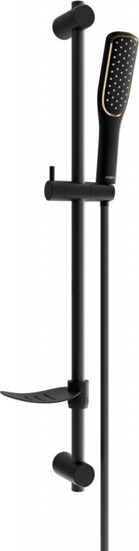 Zestaw prysznicowy Mexen Mexen DF49 zestaw prysznicowy suwany, czarny - 785494582-75