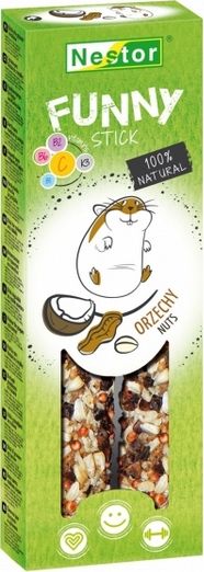 Nestor Kolba dla gryzoni i królików orzechowa 2 szt.